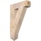 Ekena Millwork Traditional Arts & Crafts Smooth Bracket, Douglas Fir, 5 1/2"W x 24"D x 36"H BKT06X24X36TRA03SDF - alternate 1